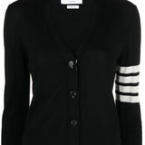 Black knitwear, front view