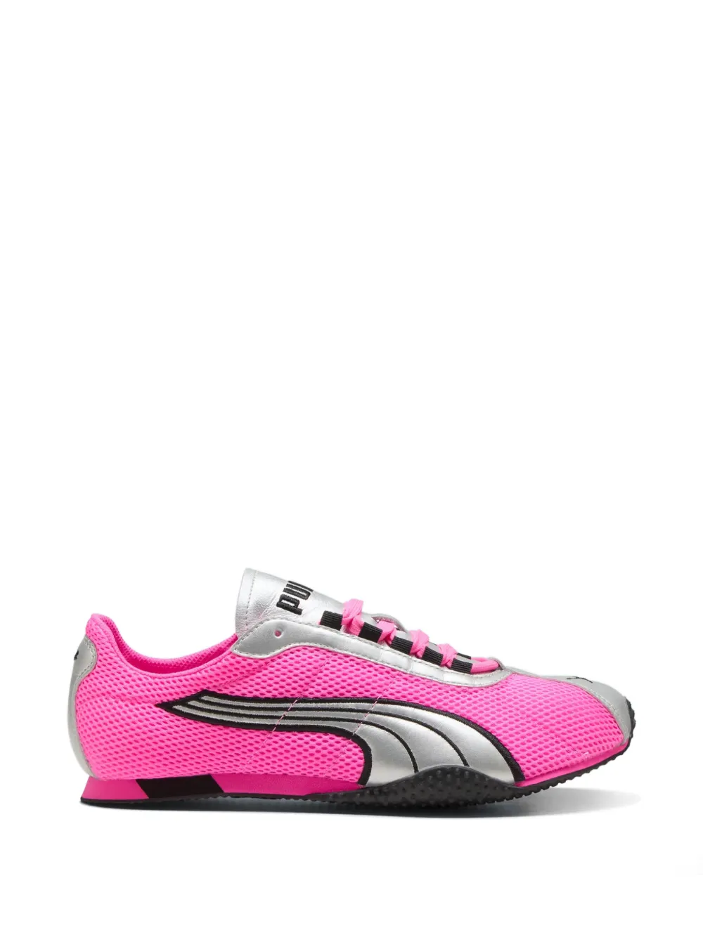 pink sneakers,front view