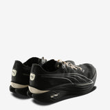 Black sneakers,back view