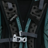 Close up of Green bag, showing detail