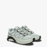 Green sneakers, side view