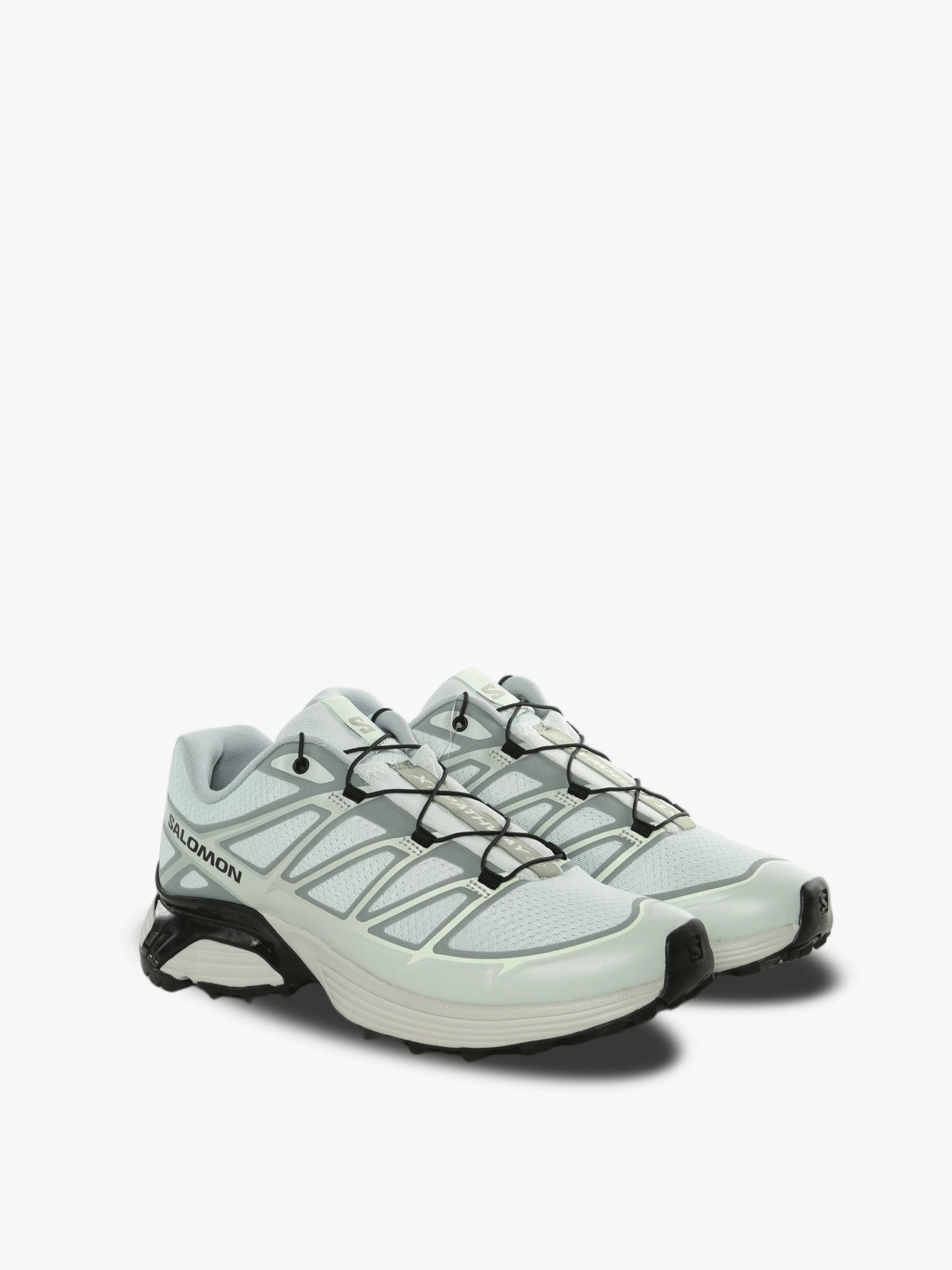 Green sneakers, side view