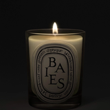Candle, front view