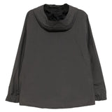 Grey jackets, back view