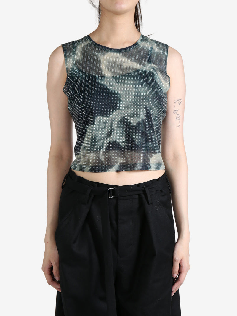 ALEXANDER WANG - Women Cropped Crewneck Tank