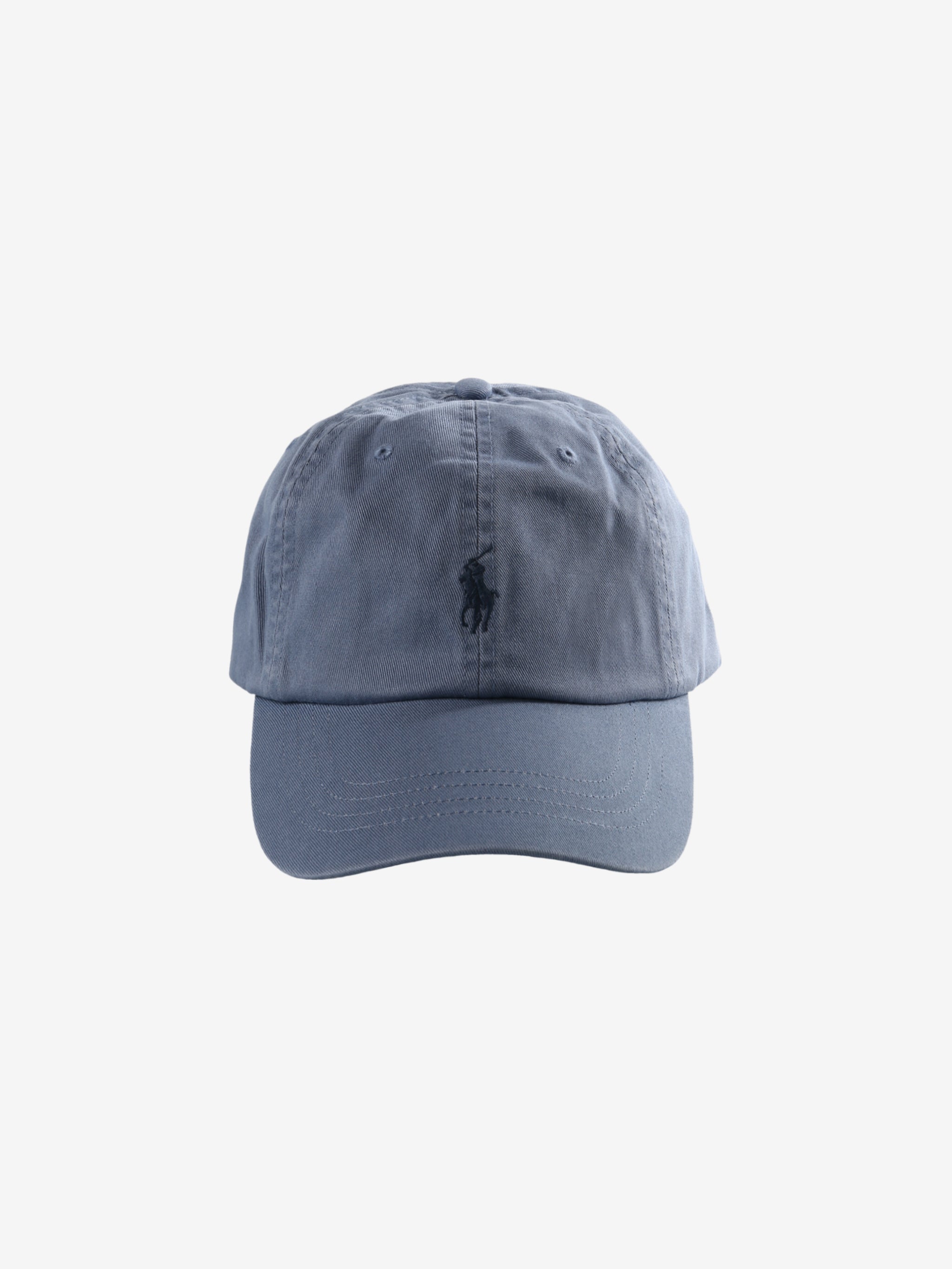 Blue hat, front view