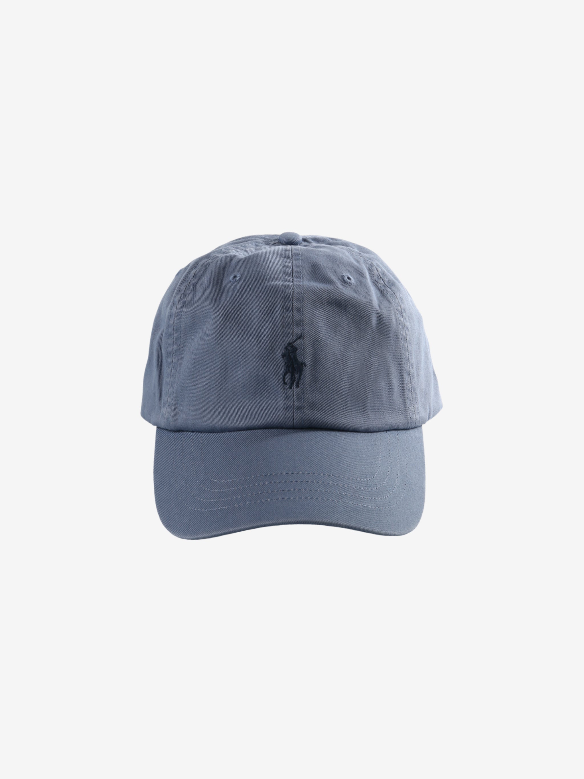Blue hat, front view