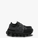 Black sneakers, front view