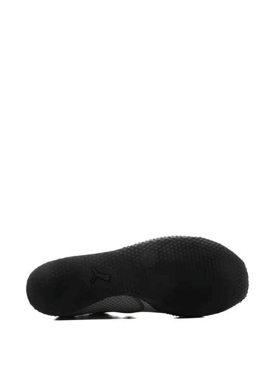 Grey shoes, side view