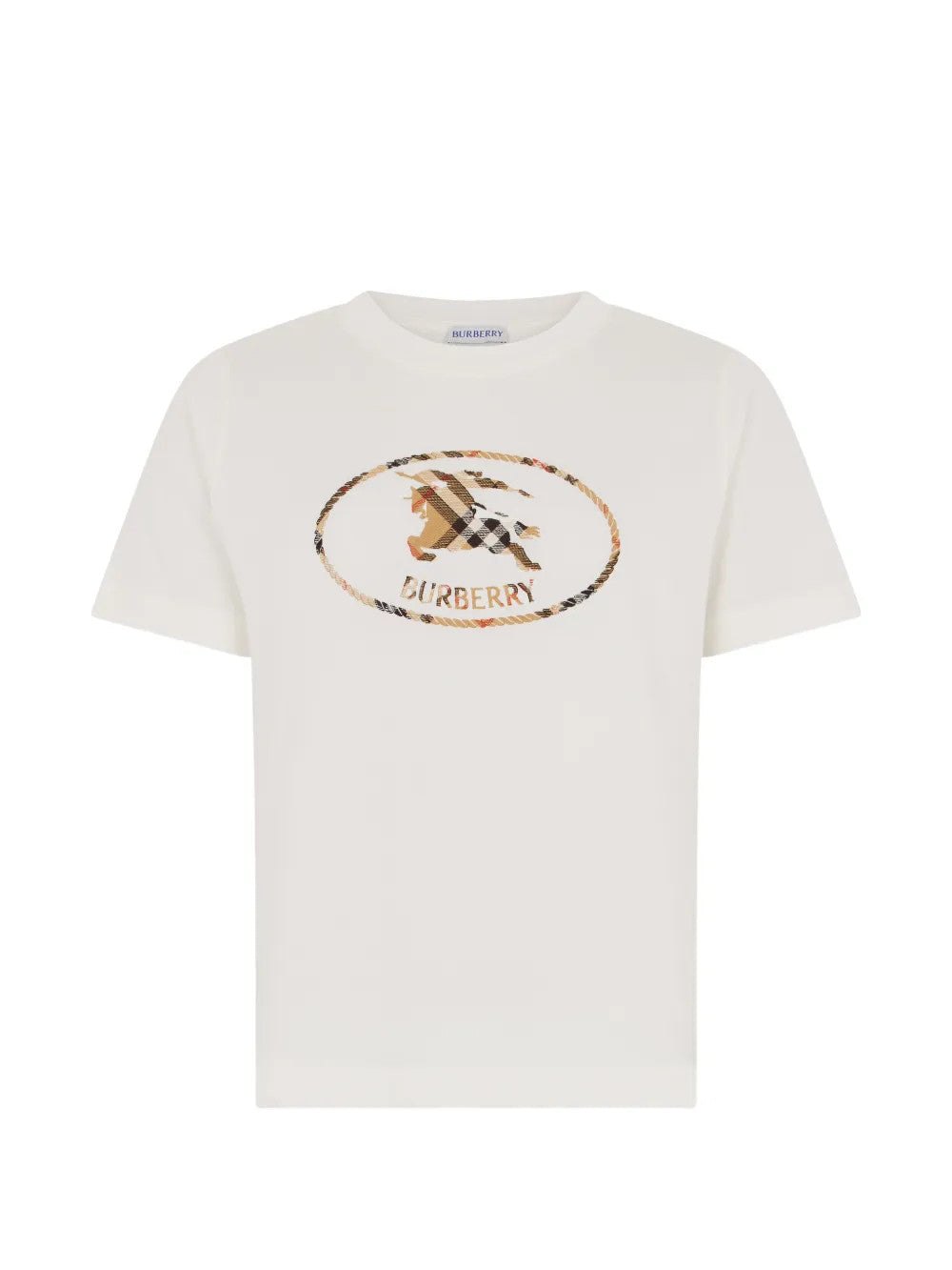 White t-shirt, front view