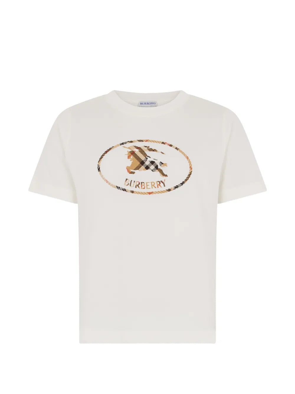 White t-shirt, front view
