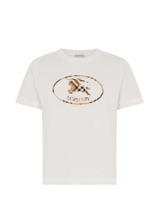 White t-shirt, front view