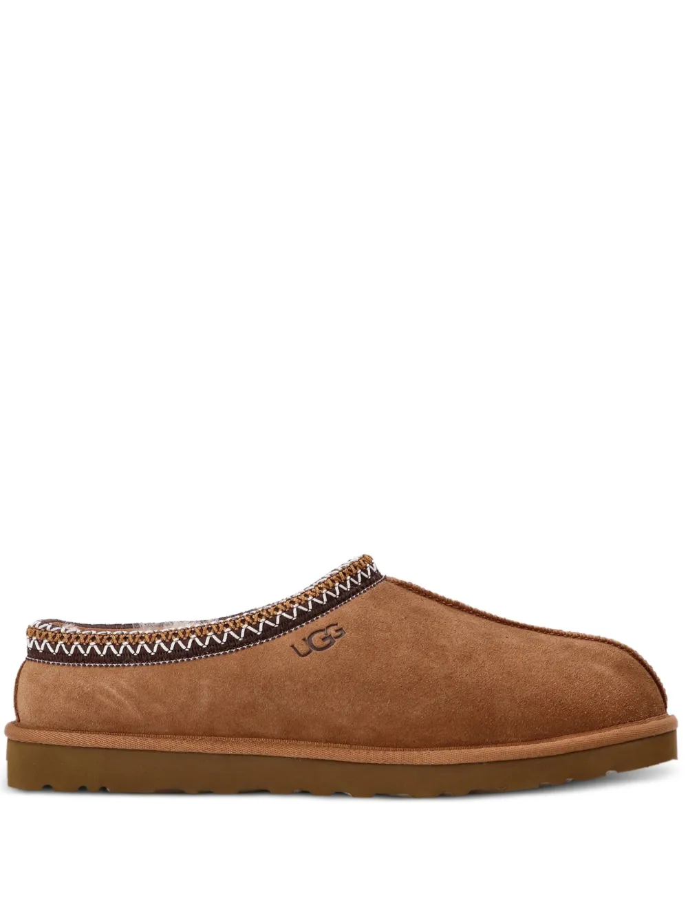 Brown shoes, front view