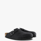 Grey sandals, front view