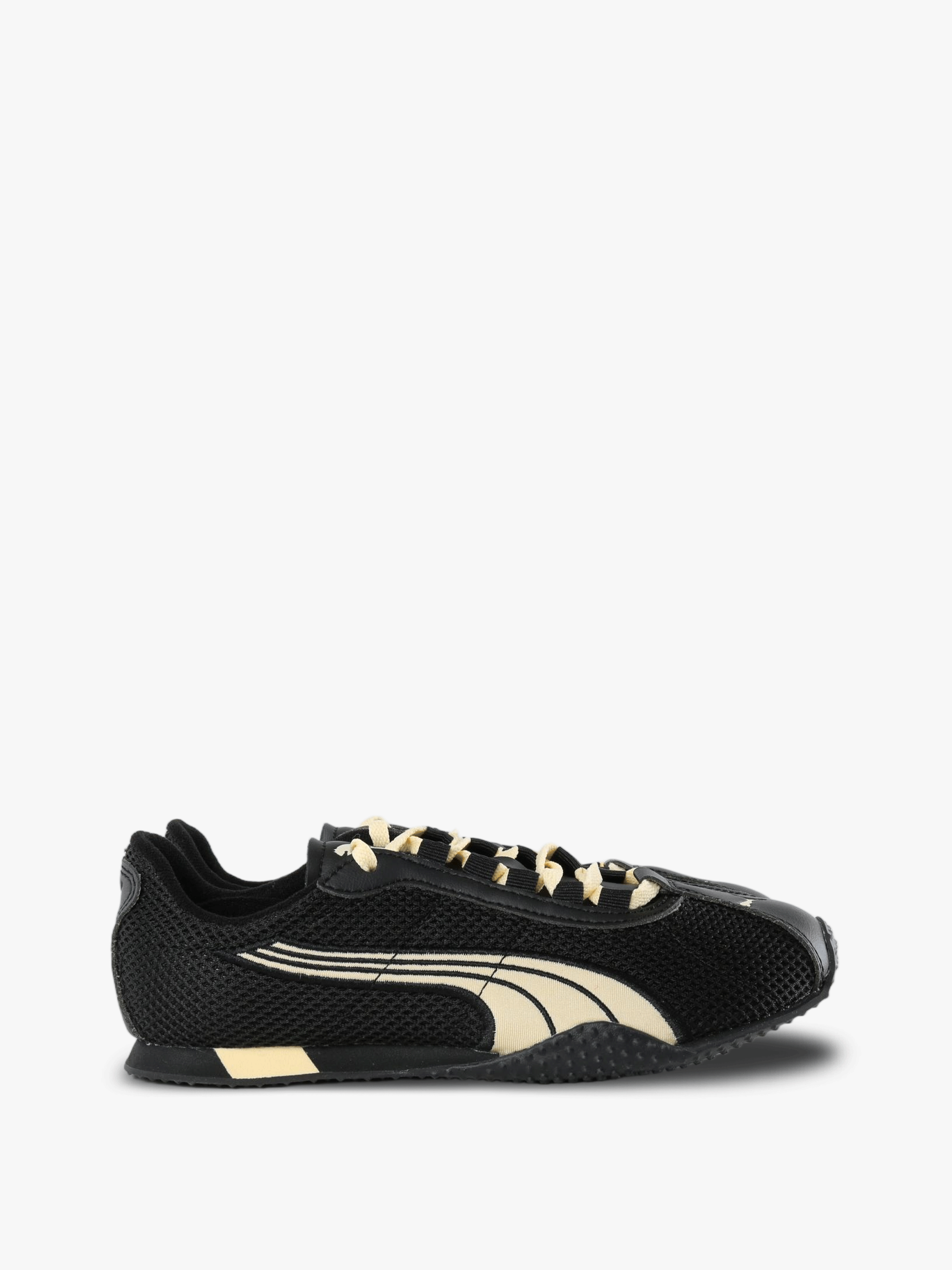 Black shoes, side view