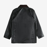 Black jacket,back view