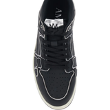 black  sneakers, top view