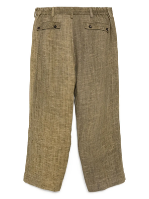 ZIGGY CHEN - Men Front Pleat Trousers