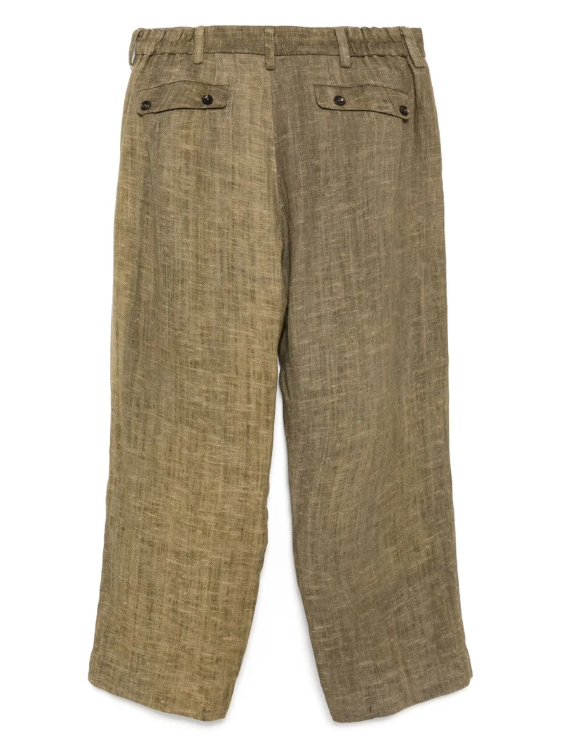 ZIGGY CHEN - Men Front Pleat Trousers