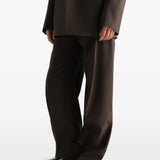 Black shoes, full body view