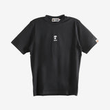 Black t-shirt,front view