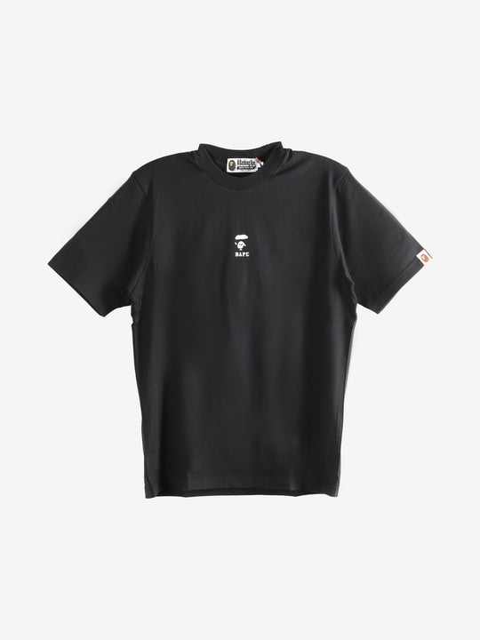 Black t-shirt,front view