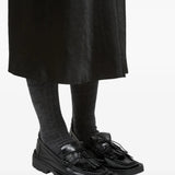 Black shoes, front view