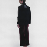 Black jacket, full body view