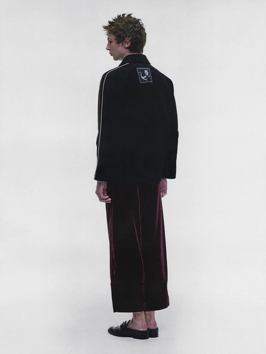Black jacket, full body view