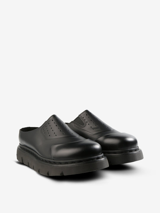 Black shoes, side view