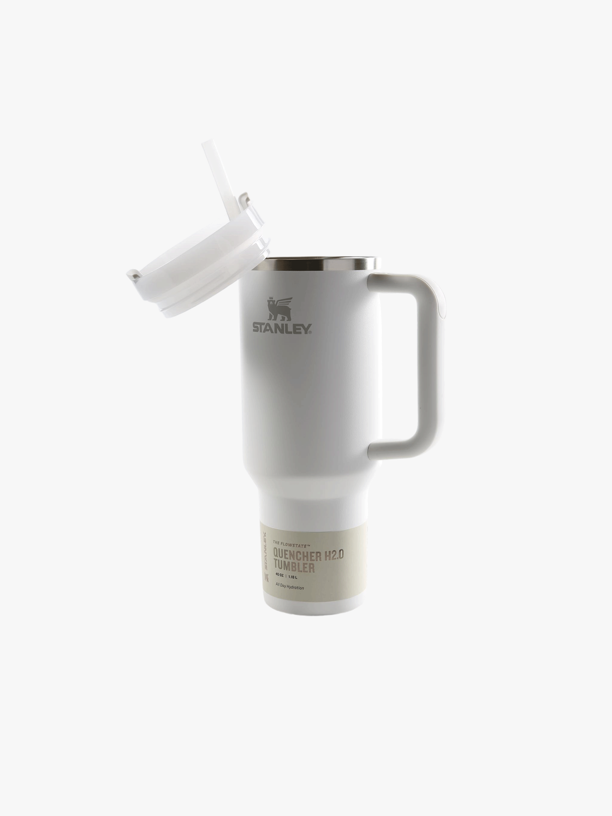 White cup,,side view