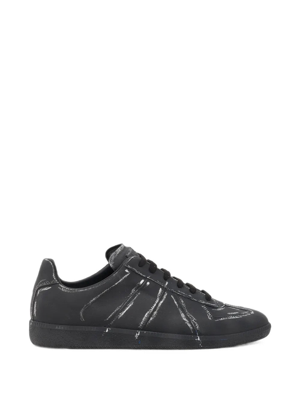 Black shoes, side view