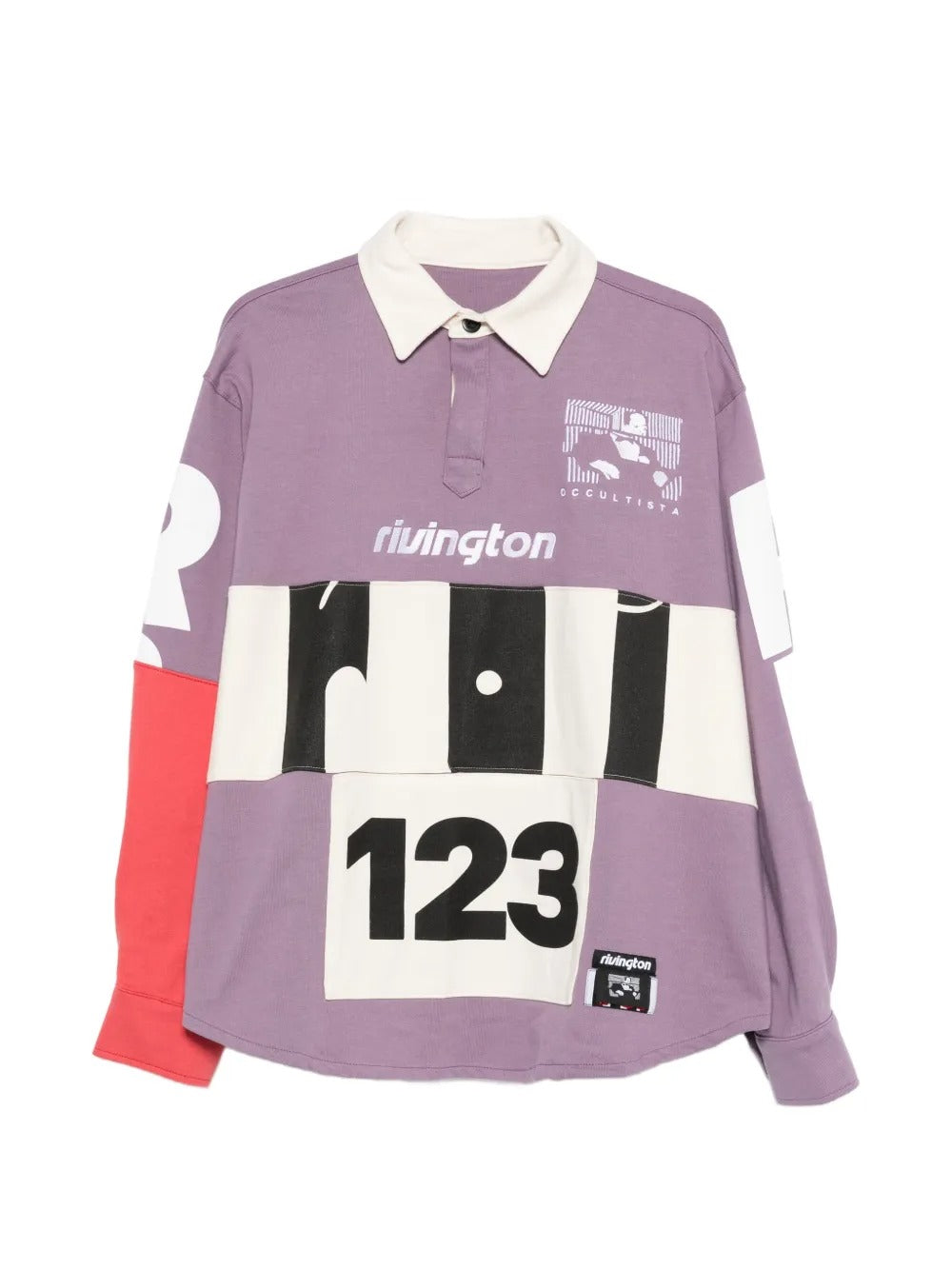 Purple sweatshirt, front view