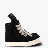Black shoes, side view