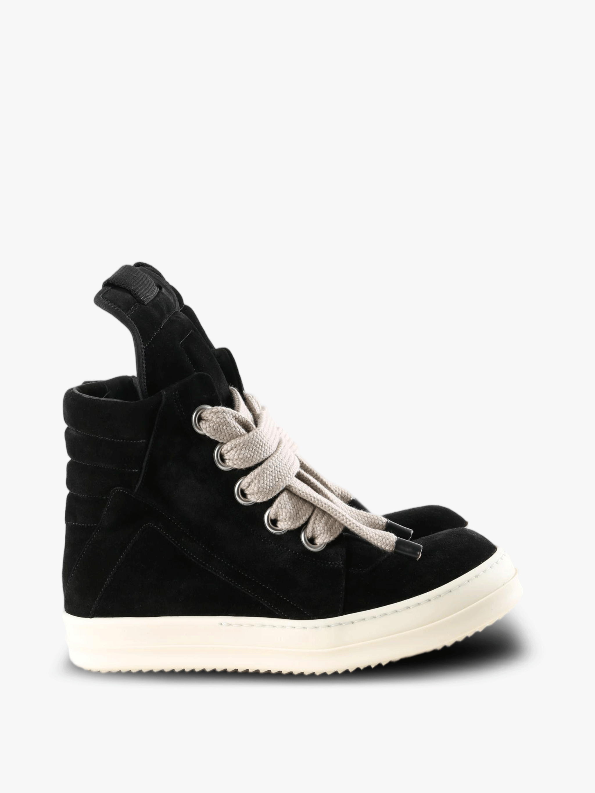 Black shoes, side view