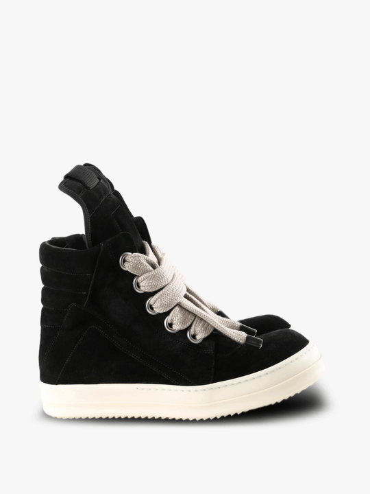 Black shoes, side view