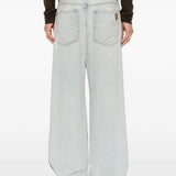 Blue jeans, full body view