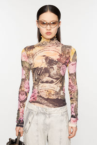 ACNE STUDIOS - Women Printed Seamless T-shirt