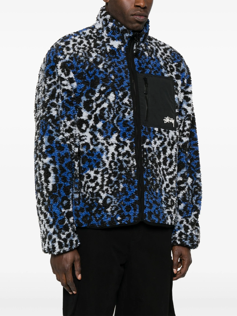 STUSSY - Men Sherpa Reversible Jacket