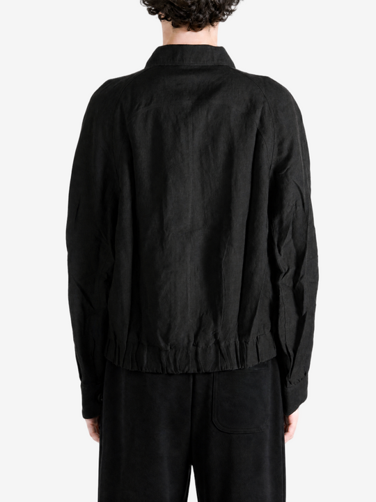 Black jacket, full body view