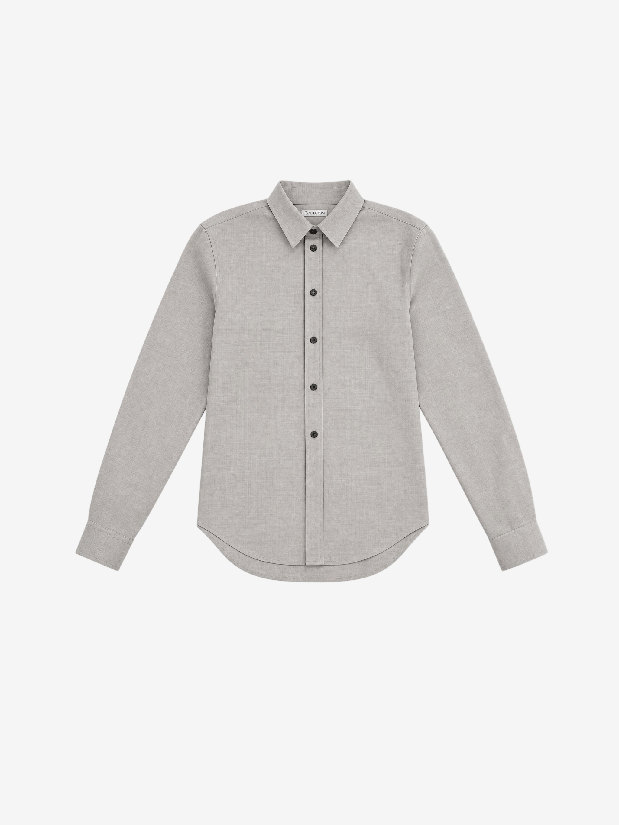 Grey shirt, front view