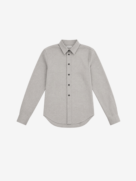 Grey shirt, front view
