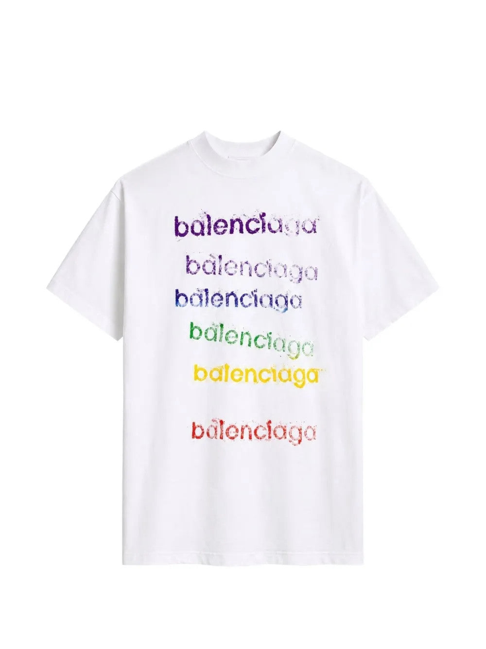 White t-shirt, front view