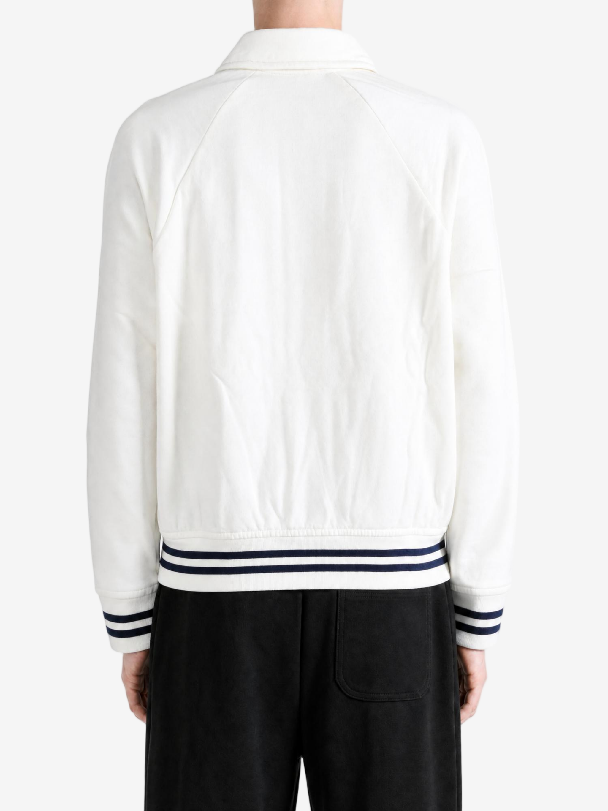 White jacket, full body view