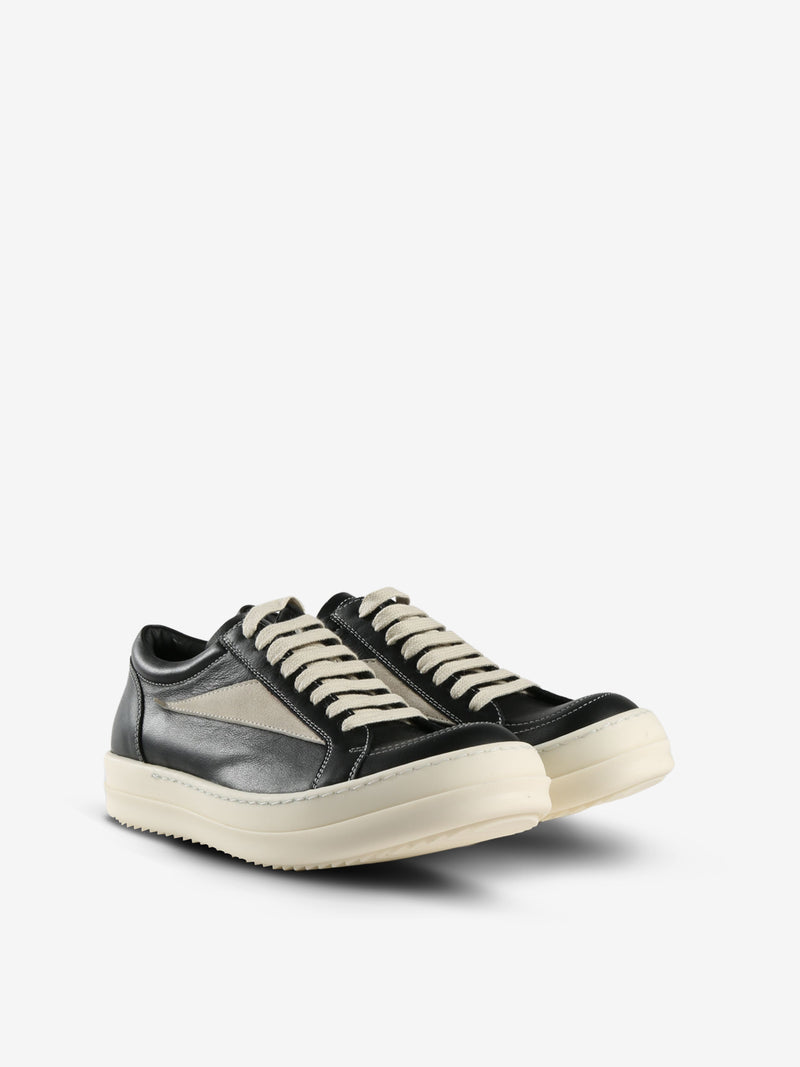 RICK OWENS - Women Leather Vintage Sneakers