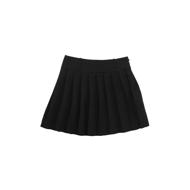 Black skirt, front view