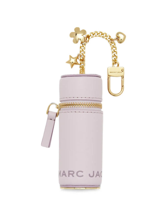 Purple accessories, front view