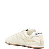 MIU MIU - Women Nylon/Scamosciato Plume