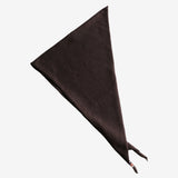 Brown scarf, front view