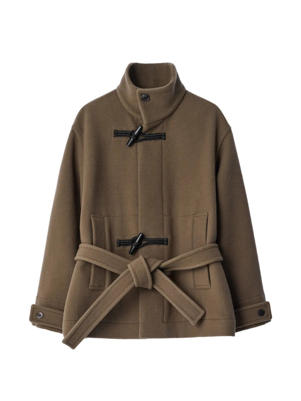 Brown jacket, front view